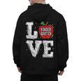 LOVE Kindergarten Teacher Student School Apple Men's Hoodie Back Print, trending gift LOVE Kindergarten Teacher Student School Apple Men's Hoodie Back Print, trending gift