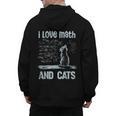 I Love Math And Cats Cat Lover Science Teacher Student Men's Hoodie Back Print, Science Teacher Gifts, trending gift I Love Math And Cats Cat Lover Science Teacher Student Men's Hoodie Back Print, Science Teacher Gifts, trending gift