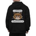 I Love Math It Makes People Cry Math Teacher Men's Hoodie Back Print, trending gift