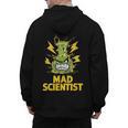 Mad Scientist Kids Youth Adult Science Teacher Chemistry Men's Hoodie Back Print, Science Teacher Gifts, trending gift