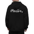 Maestra Cute Bilingual Spanish Teacher Men's Hoodie Back Print, trending gift Maestra Cute Bilingual Spanish Teacher Men's Hoodie Back Print, trending gift