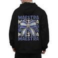 Maestra El Salvador Coquette Bow Hispanic Spanish Teacher Men's Hoodie Back Print, trending gift Maestra El Salvador Coquette Bow Hispanic Spanish Teacher Men's Hoodie Back Print, trending gift