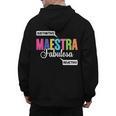 Maestra Fabulosa Bilingual Spanish Espanol Teacher School Men's Hoodie Back Print, trending gift Maestra Fabulosa Bilingual Spanish Espanol Teacher School Men's Hoodie Back Print, trending gift