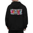 Maestra Teacher Spanish Back To School First Day Of School Men's Hoodie Back Print, trending gift