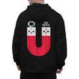 Magnet Science Pun T-Shirt For Geeks Science Teachers Men's Hoodie Back Print, Science Teacher Gifts, trending gift