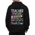 Matching Teachers Last Day Of School Teacher Besties Men's Hoodie Back Print, trending gift