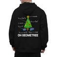 Math Geometry Christmas Tree Geometree Teacher Men's Hoodie Back Print, trending gift Math Geometry Christmas Tree Geometree Teacher Men's Hoodie Back Print, trending gift