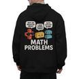 Math Problems Symbols Teacher Back To School Girl Boy Men's Hoodie Back Print, trending gift Math Problems Symbols Teacher Back To School Girl Boy Men's Hoodie Back Print, trending gift