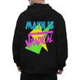 Math Is Radical Retro 80s Vintage Algebra Teacher Men's Hoodie Back Print, trending gift Math Is Radical Retro 80s Vintage Algebra Teacher Men's Hoodie Back Print, trending gift