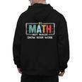 Math Teacher Do Math Not Magic Show Your Work Men's Hoodie Back Print, trending gift Math Teacher Do Math Not Magic Show Your Work Men's Hoodie Back Print, trending gift