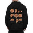 Maths Day Costume Idea Kids Teachers Pizza Slice Fraction Men's Hoodie Back Print, trending gift Maths Day Costume Idea Kids Teachers Pizza Slice Fraction Men's Hoodie Back Print, trending gift