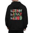 Be Merry Be Jolly Be Kind Merry Christmas Teacher Xmas PJs Men's Hoodie Back Print, trending gift Be Merry Be Jolly Be Kind Merry Christmas Teacher Xmas PJs Men's Hoodie Back Print, trending gift