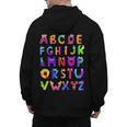 Monster ABC Cute Alphabet Halloween Teacher Costume Kids Men's Hoodie Back Print, trending gift Monster ABC Cute Alphabet Halloween Teacher Costume Kids Men's Hoodie Back Print, trending gift