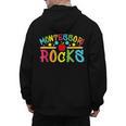 Montessori Rocks Montessori Teacher Back To School Men's Hoodie Back Print, trending gift Montessori Rocks Montessori Teacher Back To School Men's Hoodie Back Print, trending gift