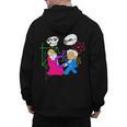 Nerdy Pythagoras Fighting Over C Squared Math Teacher Men's Hoodie Back Print, trending gift Nerdy Pythagoras Fighting Over C Squared Math Teacher Men's Hoodie Back Print, trending gift