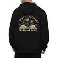 A New Chapter Begins Retired 2026 Teacher Retirement Men's Hoodie Back Print, trending gift A New Chapter Begins Retired 2026 Teacher Retirement Men's Hoodie Back Print, trending gift
