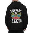 Nopales De Leer Bilingual Teacher Maestra Spanish Teacher Men's Hoodie Back Print, trending gift Nopales De Leer Bilingual Teacher Maestra Spanish Teacher Men's Hoodie Back Print, trending gift
