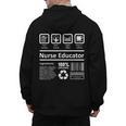Nurse Educator Shirt Men Women Nursing Instructor Teacher Men's Hoodie Back Print, trending gift