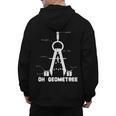 Oh Geometree Math Teacher Geometry Christmas Tree For Men Women Kids Men's Hoodie Back Print, trending gift