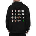 Order Of Operations Quiz Christmas Math Teacher Xmas Math Men's Hoodie Back Print, trending gift