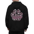 Panthers Paw Print Leopard Maroon Panther Pride Teacher Men's Hoodie Back Print, trending gift