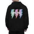 Para Squad Paraprofessional Teacher Lightning Bolt Men's Hoodie Back Print, trending gift