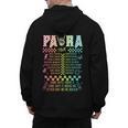 Para Tour Paraprofessional Squad Rock Teacher Back To School Men's Hoodie Back Print, trending gift Para Tour Paraprofessional Squad Rock Teacher Back To School Men's Hoodie Back Print, trending gift