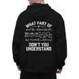 What Part Of Don't You Understand Math Teacher Men's Hoodie Back Print, trending gift What Part Of Don't You Understand Math Teacher Men's Hoodie Back Print, trending gift