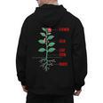 Parts Of a Plant Science For Teachers Kids And Students Men's Hoodie Back Print, Science Teacher Gifts, trending gift
