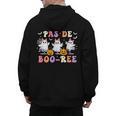 Pas De Boo-Ree Teachers Halloween Costume Ballet Dancers Men's Hoodie Back Print, trending gift