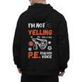 PE Teacher Voice PE Teacher School Fitness Class Men's Hoodie Back Print, Pe Teacher Gifts, trending gift PE Teacher Voice PE Teacher School Fitness Class Men's Hoodie Back Print, Pe Teacher Gifts, trending gift