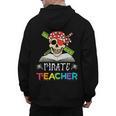 Pirate Teacher Halloween Skull Adult Men's Hoodie Back Print, trending gift Pirate Teacher Halloween Skull Adult Men's Hoodie Back Print, trending gift