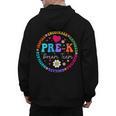 Pre K Dream Team Back To School Boys First Day Teacher Men's Hoodie Back Print, trending gift