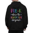 Pre-K Teacher Adventure Begins First Day Preschool Teachers Men's Hoodie Back Print, trending gift Pre-K Teacher Adventure Begins First Day Preschool Teachers Men's Hoodie Back Print, trending gift