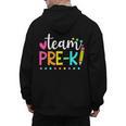 Pre-k Team Pencil Teacher Student Back To School Girls Men's Hoodie Back Print, trending gift Pre-k Team Pencil Teacher Student Back To School Girls Men's Hoodie Back Print, trending gift