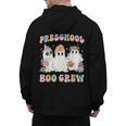 Preschool Boo Crew Groovy Halloween Floral Ghost Teacher Men Women Kids Men's Hoodie Back Print, Groovy Teacher Gifts, trending gift Preschool Boo Crew Groovy Halloween Floral Ghost Teacher Men Women Kids Men's Hoodie Back Print, Groovy Teacher Gifts, trending gift