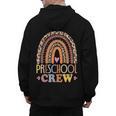 Preschool Crew Cute Leopard Rainbow Back To School Teachers Men's Hoodie Back Print, trending gift Preschool Crew Cute Leopard Rainbow Back To School Teachers Men's Hoodie Back Print, trending gift