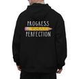 Progress Over Perfection Motivational Teacher Tee Men's Hoodie Back Print, trending gift Progress Over Perfection Motivational Teacher Tee Men's Hoodie Back Print, trending gift