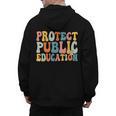 Protect Public Education Public Teacher School Men's Hoodie Back Print, trending gift Protect Public Education Public Teacher School Men's Hoodie Back Print, trending gift