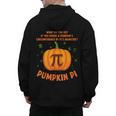 Pumpkin Pie Pi Math Teacher Shirt Halloween Men Adult Men's Hoodie Back Print, trending gift