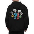 Punctuation Marks Wait What I Agree Stop English Teacher Men's Hoodie Back Print, English Teacher Gifts, trending gift