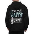 Put On A Happy Face Music Music Teacher Men's Hoodie Back Print, trending gift Put On A Happy Face Music Music Teacher Men's Hoodie Back Print, trending gift