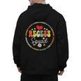 Recess Squad Crew Teachers Students Monitor Back To School Men's Hoodie Back Print, trending gift