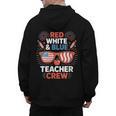 Red & Blue Teacher Crew Shirt 4th Of July Sunglasses Men's Hoodie Back Print, trending gift Red & Blue Teacher Crew Shirt 4th Of July Sunglasses Men's Hoodie Back Print, trending gift