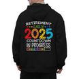 Retirement Class Of 2025 Teacher Countdown Loading Teacher Men's Hoodie Back Print, trending gift Retirement Class Of 2025 Teacher Countdown Loading Teacher Men's Hoodie Back Print, trending gift