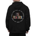 Retro ESL Teacher Teach Multilingual Learners Team Men's Hoodie Back Print, Esl Teacher Gifts, trending gift Retro ESL Teacher Teach Multilingual Learners Team Men's Hoodie Back Print, Esl Teacher Gifts, trending gift