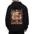 Retro Fall In Love With Learning Pumpkin Leaf Teacher Autumn Men's Hoodie Back Print, trending gift Retro Fall In Love With Learning Pumpkin Leaf Teacher Autumn Men's Hoodie Back Print, trending gift