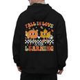Retro Pumpkin Fall In Love With Learning Autumn Teacher Men's Hoodie Back Print, trending gift Retro Pumpkin Fall In Love With Learning Autumn Teacher Men's Hoodie Back Print, trending gift