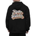 Retro Sunset Fifth Grade Teacher & Student Back To School Men's Hoodie Back Print, trending gift Retro Sunset Fifth Grade Teacher & Student Back To School Men's Hoodie Back Print, trending gift