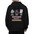 Rock Paper Scissors Teacher Librarian Nothing Beats Reading Men's Hoodie Back Print, trending gift Rock Paper Scissors Teacher Librarian Nothing Beats Reading Men's Hoodie Back Print, trending gift